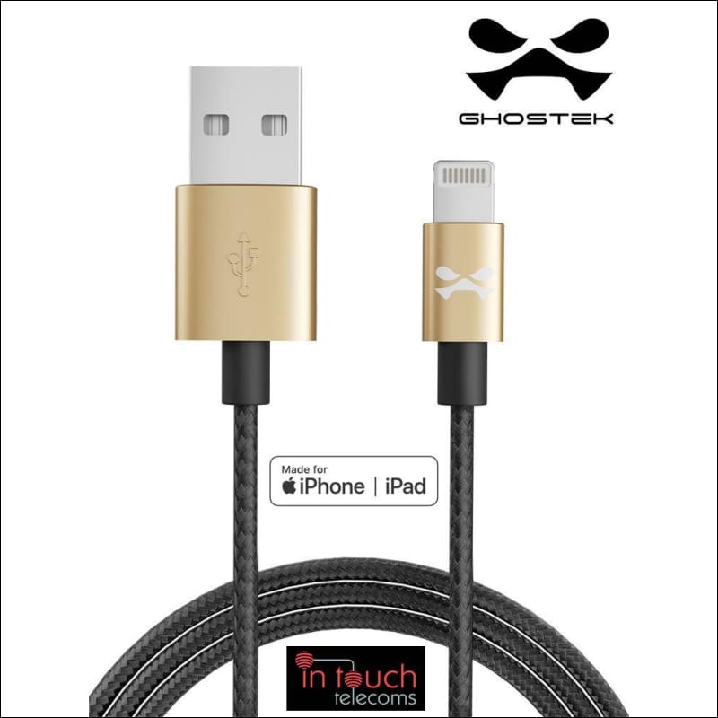 MFi Certified Fast Charge 1m Lightning Cable | Ghostek NRGline