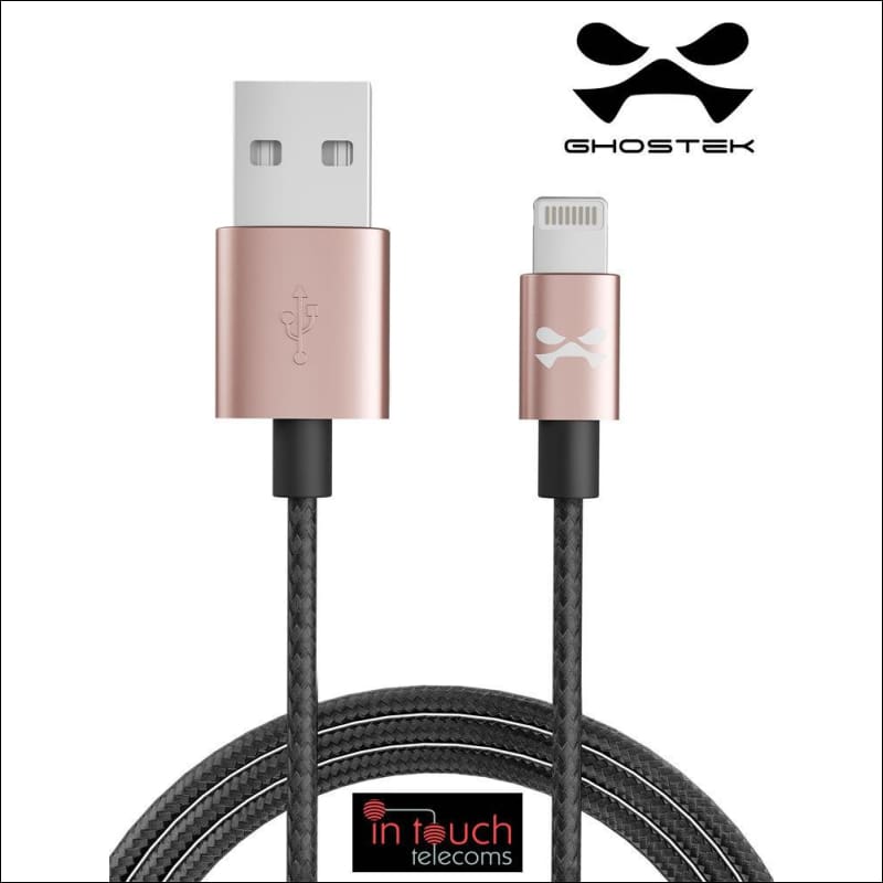 MFi Certified Fast Charge 2m Lightning Cable | Ghostek NRGline