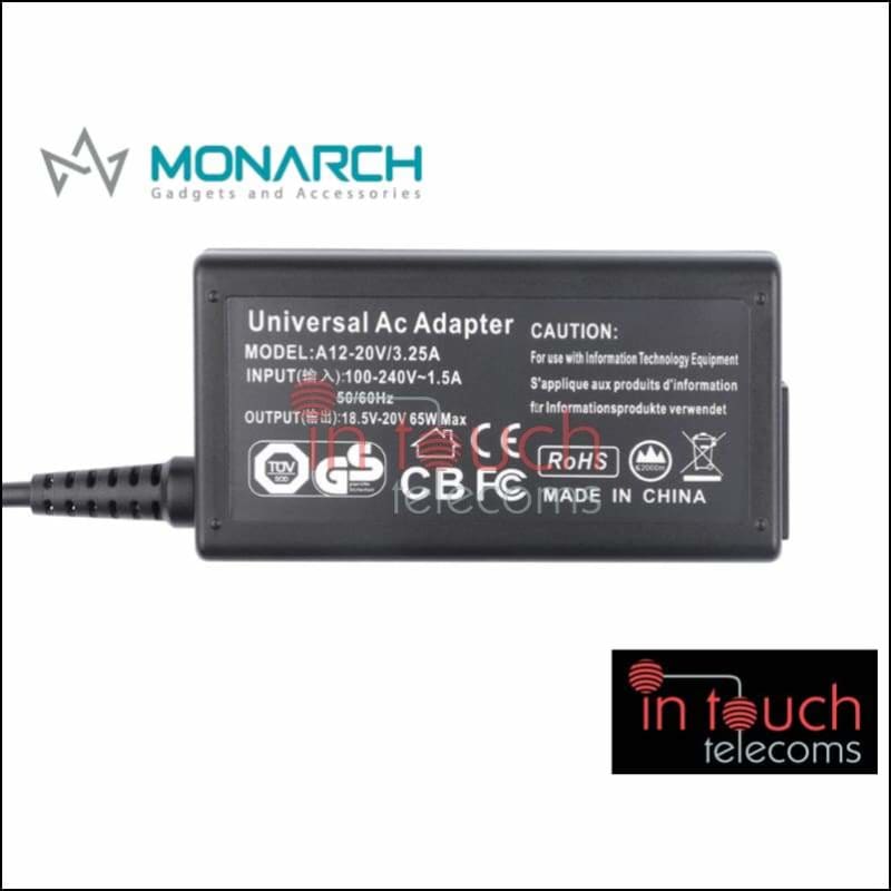 Universal Dell 65W Smart Laptop Charger | FM90PM111, K8WXN, 0K8WXN, 06C3W2 - Monarch Gadgets