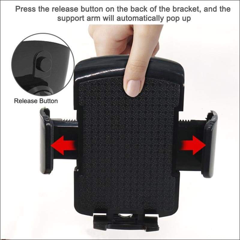 Universal Long Arm Windshield Mobile Car Mount Holder | iPhone, Samsung