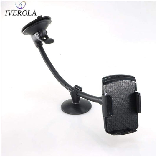 Universal Long Arm Windshield Mobile Car Mount Holder | iPhone, Samsung