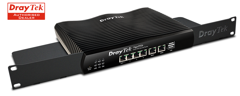 DrayTek 1U Rack Mount Bracket Kit for Vigor Routers | RM1