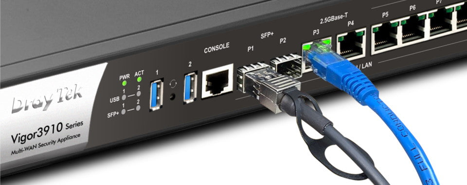DrayTek Vigor 3910 Multi-WAN Internet Gateway Router | UK Version
