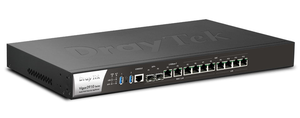 DrayTek Vigor 3910 Multi-WAN Internet Gateway Router | UK Version
