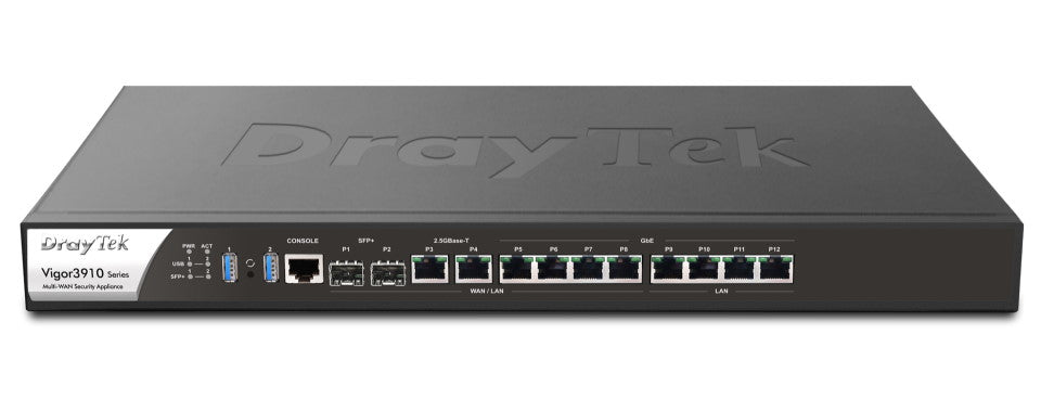 DrayTek Vigor 3910 Multi-WAN Internet Gateway Router | UK Version