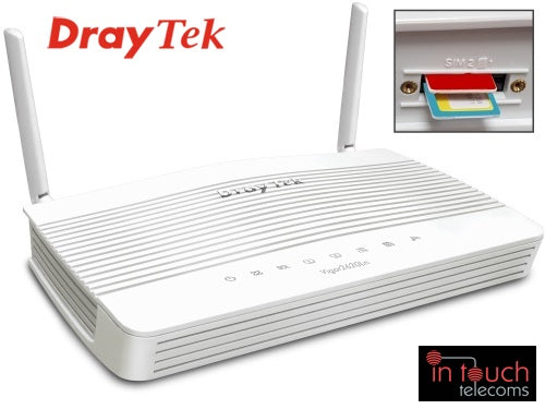DrayTek Vigor 2620Ln - xDSL & LTE Router/Firewall | ADSL2+ LTE 4G