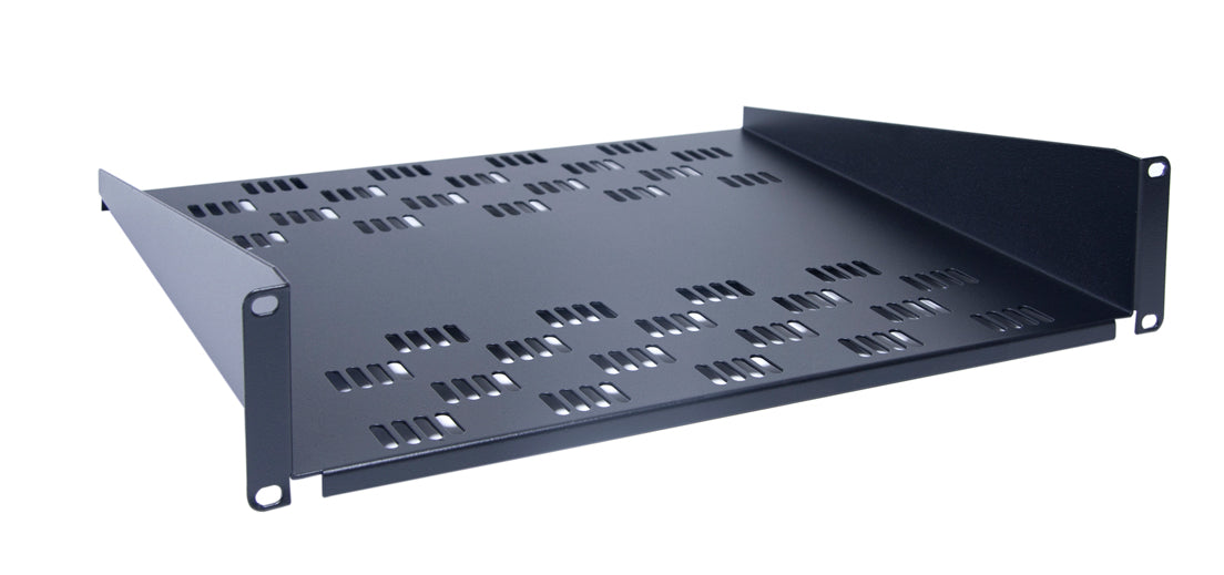 Prism 1U 300mm Modern Shelf (Black Only) — official manufacturer accessory image; range illustration.