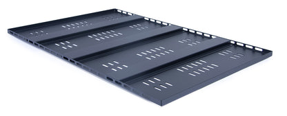 Prism 720mm PI Fixed Heavy Duty Shelf (Black Only) — official manufacturer accessory image; range illustration.