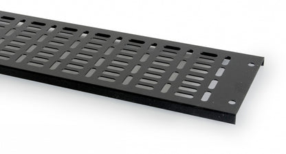 Prism 42U 150mm Cable Tray (Black Only) — official manufacturer accessory image; range illustration.