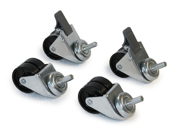 Prism Heavy Duty Castors — official manufacturer accessory image; range illustration.