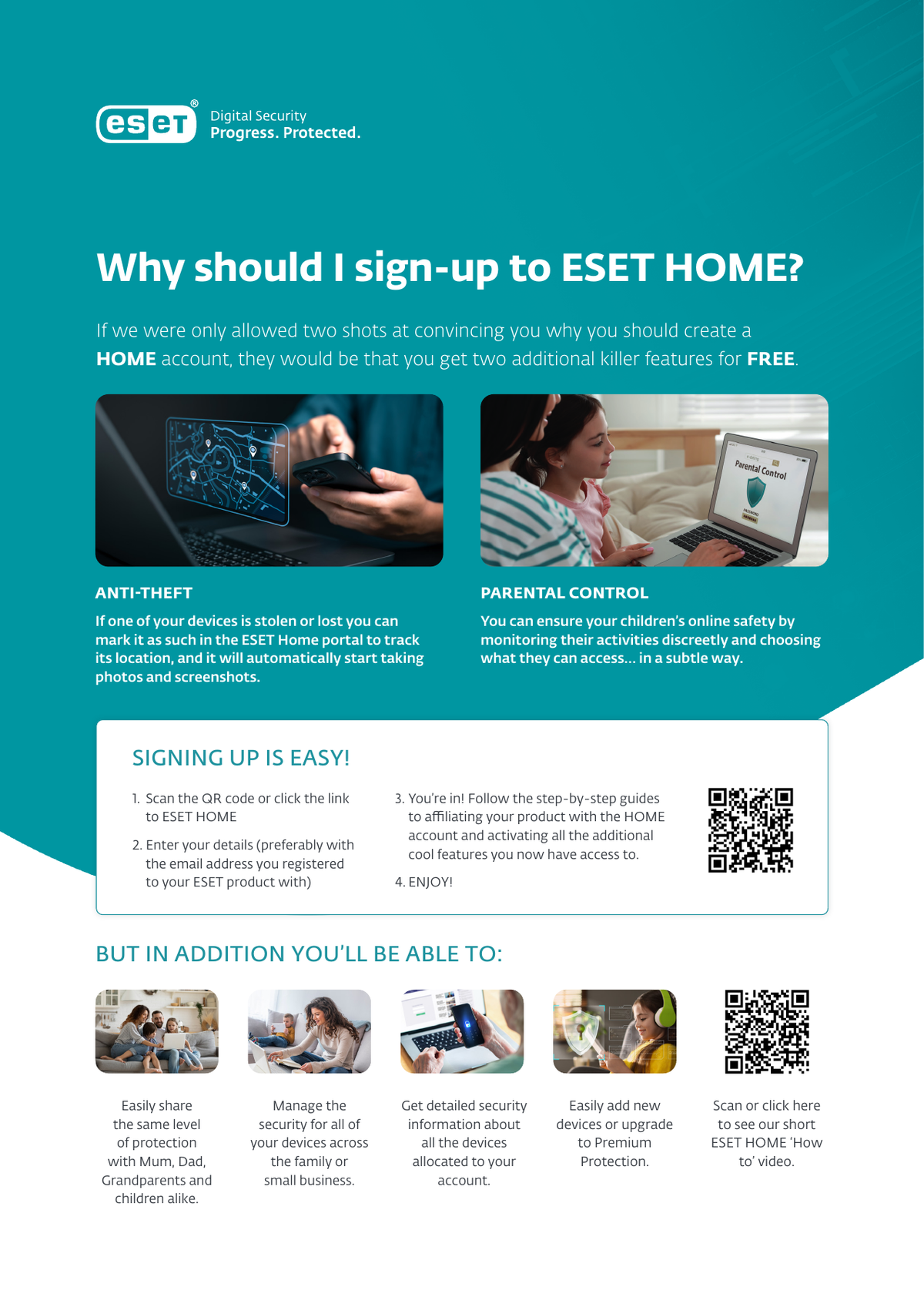 ESET HOME account setup and device management guide