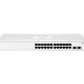 HPE Networking Instant On 1830 JL812A#ACC non-PoE switch, front view showing 24 Gigabit ports and two SFP uplinks