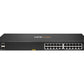 HPE Aruba Networking CX 6100 24G Class4 PoE 4SFP+ 370W Switch — front view