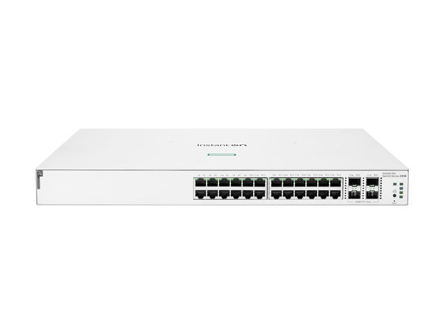HPE Networking Instant On Switch 24p Gigabit CL4 PoE 4p SFP+ 370W 1930 — product view 2