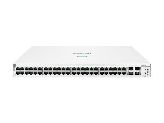 HPE Networking Instant On Switch 48p Gigabit CL4 PoE 4p SFP+ 370W 1930 — front view