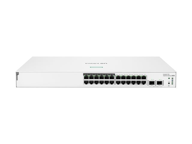 HPE Networking Instant On Switch 24p Gigabit CL4 PoE 2p SFP 195W 1830 — product view 2