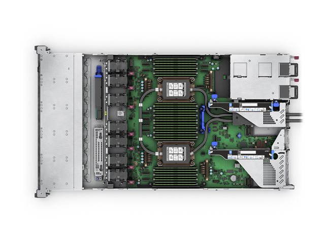 HPE ProLiant Compute DL360 Gen12 6505P 12c 2x32GB-R 8SFF MR408i-o 2x480GB SSD 2x1000W PS EU Server — product view 4