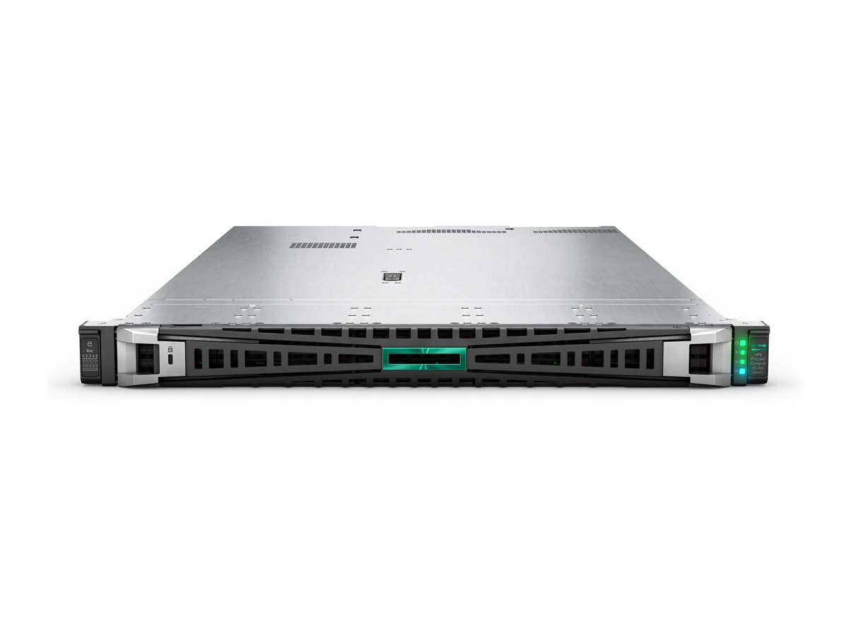 HPE ProLiant Compute DL360 Gen12 6505P 12c 2x32GB-R 8SFF MR408i-o 2x480GB SSD 2x1000W PS EU Server — front view