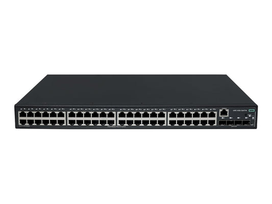 HPE Networking CW 2050 48p 10/100/1000BASE-T PoE+ 4p SFP 1G/2.5G 410W Switch — front view