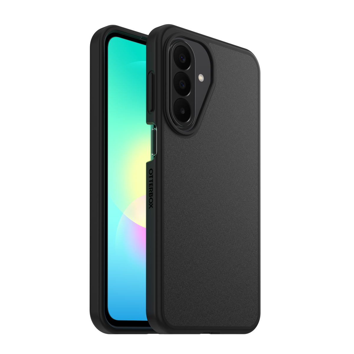 OtterBox React Case for Samsung Galaxy A27 5G – Military Drop Tested – Black ProPack – manufacturer product image