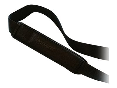 OtterBox adjustable black shoulder strap with padded shoulder section for compatible tablet cases, SKU 78-80125