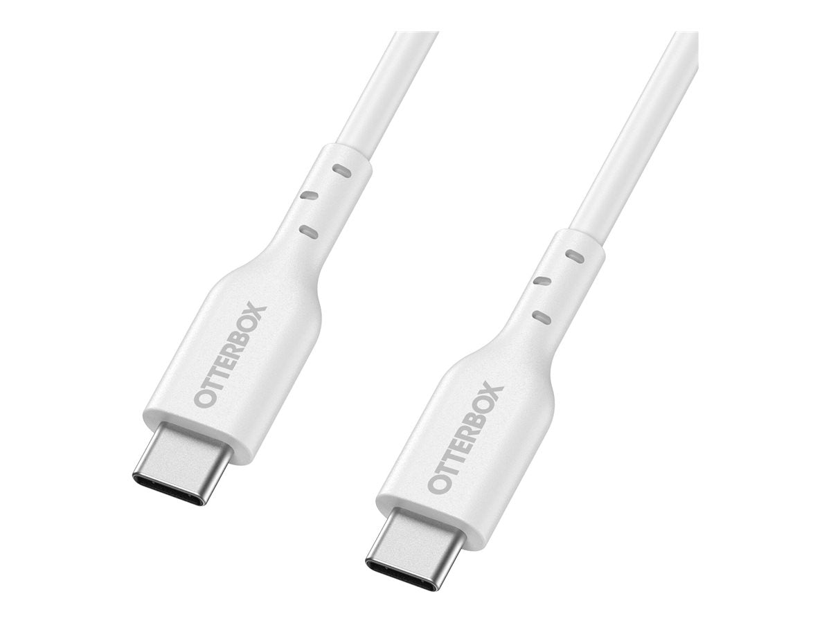 OtterBox Fast Charge USB-C to USB-C Cable – 1m White – White