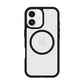 OtterBox React Series MagSafe Case for iPhone 17 – Black Crystal (Clear/Black)