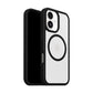 OtterBox React Series MagSafe Case for iPhone 17 – Black Crystal (Clear/Black)