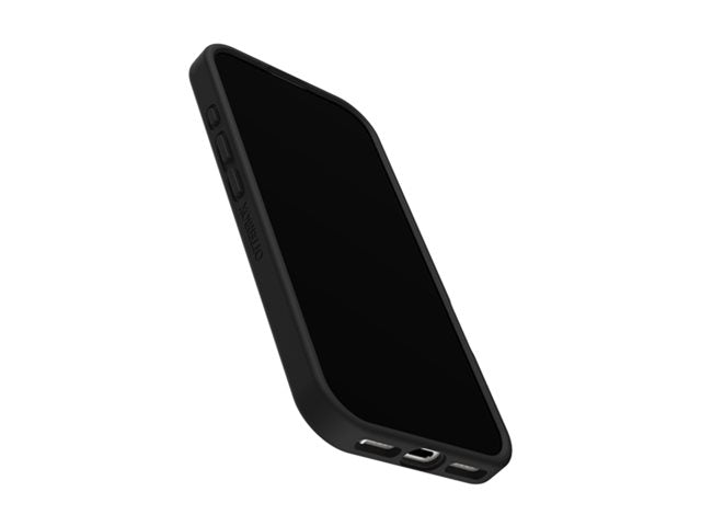 OtterBox React Series MagSafe Case for iPhone 17 – Black Crystal (Clear/Black)