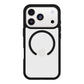 OtterBox React Series MagSafe Case for iPhone 17 Pro – Black Crystal (Clear/Black)