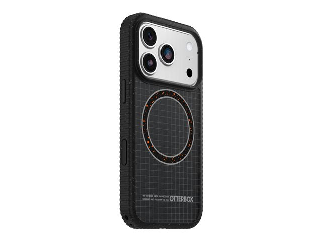 OtterBox Sole Series MagSafe Case for iPhone 17 Pro & 18 Pro – Midnight Circuit Black