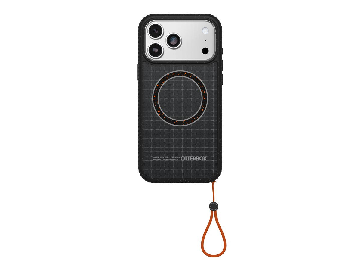 OtterBox Sole Series MagSafe Case for iPhone 17 Pro Max & 18 Pro Max – Midnight Circuit Black