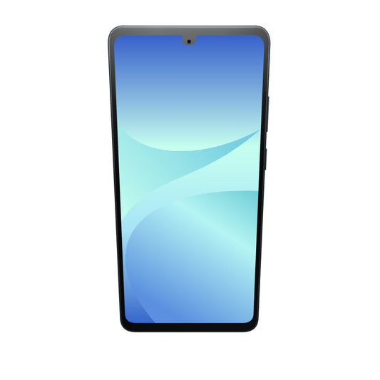Samsung Galaxy A17 5G — approximate 3D reconstruction. Fine details and screen artwork are illustrative.