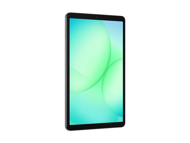 Samsung Galaxy Tab A11 tablet in Grey, angled front view
