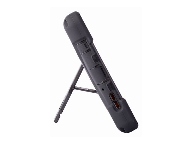 Black Techair Xventur TAXSGA043 case for Galaxy Tab A11 – Kickstand side view