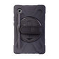 Black Techair Xventur TAXSGA043HS Galaxy Tab A11 case – Rear view with hand strap