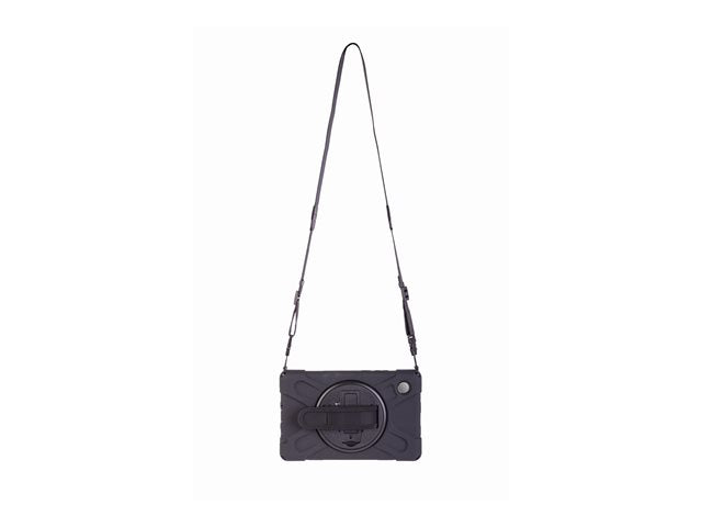 Black Techair Xventur TAXSGA043HS Galaxy Tab A11 case – Shoulder strap attached to case