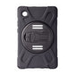 Black Techair Xventur TAXSGA043S Galaxy Tab A11 case – Rear view with rotating kickstand