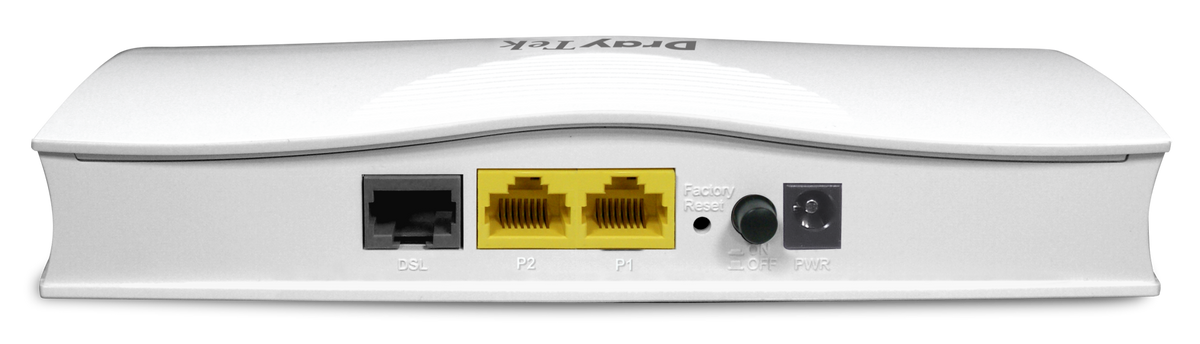 DrayTek Vigor 167 – rear view