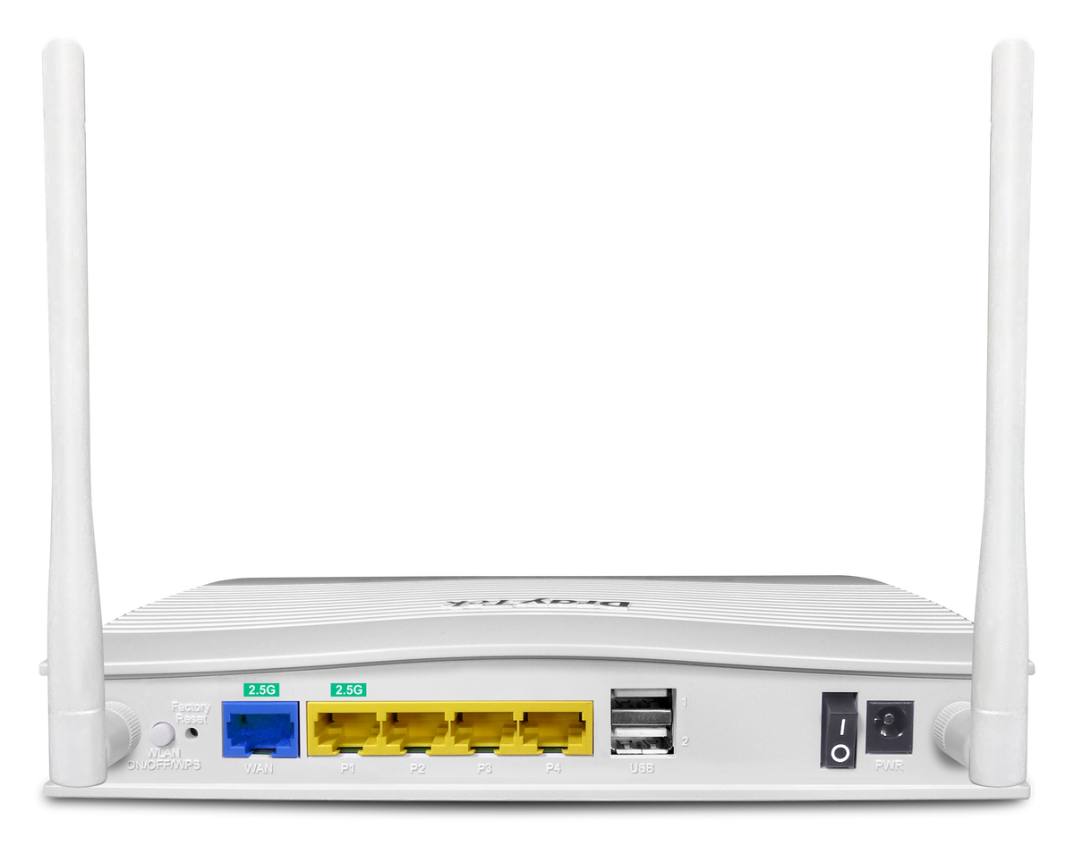 DrayTek Vigor 2136ax – official gallery image 2 (2136ax-port)