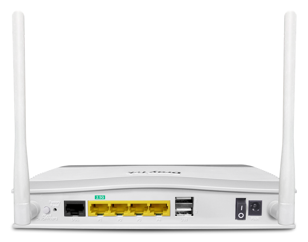 DrayTek Vigor 2767ax – official gallery image 4 (2767ax-rear)