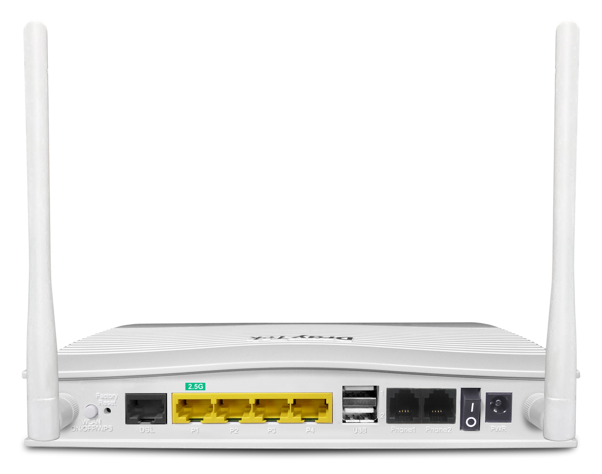 DrayTek Vigor 2767vax – official gallery image 4 (2767vax-rear)