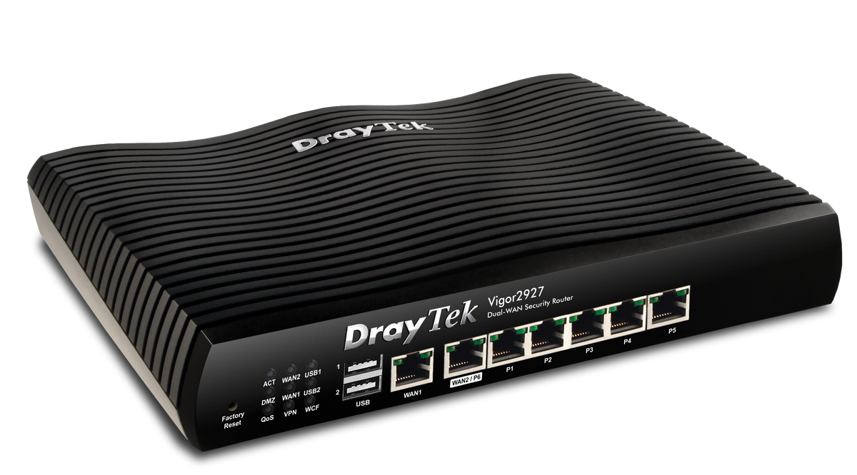 DrayTek Vigor 2927 – official gallery image 1 (2927-L1)