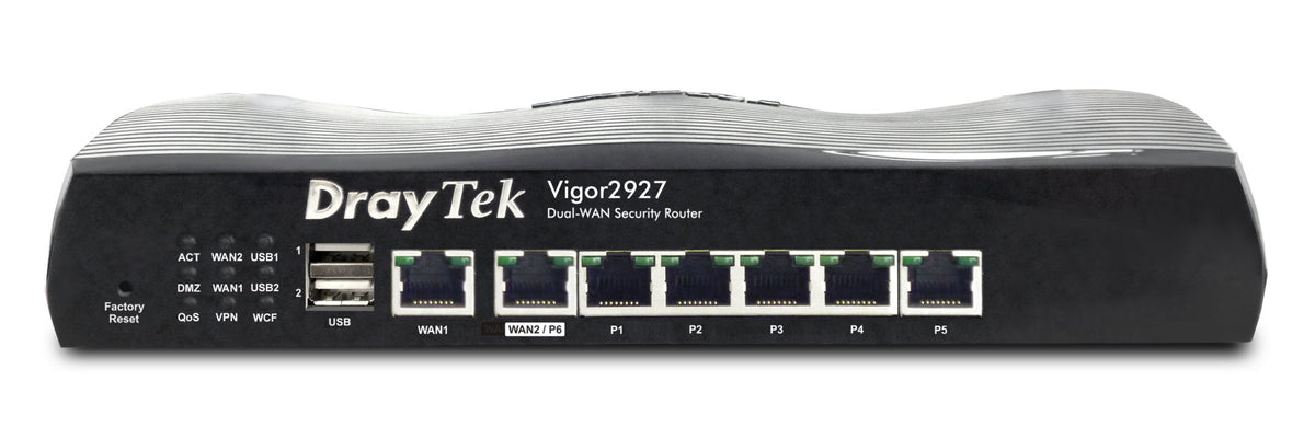 DrayTek Vigor 2927 – official gallery image 2 (2927-front)
