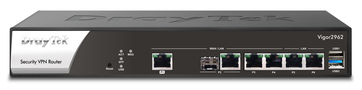 DrayTek Vigor 2962 – official gallery image 1 (2962-F)