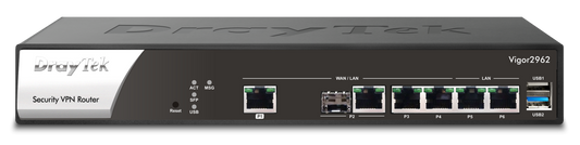 DrayTek Vigor 2962 – official gallery image 1 (2962-F)