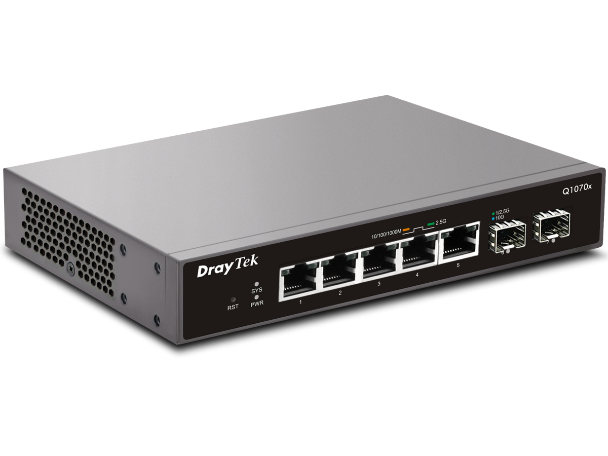 DrayTek VigorSwitch q1070x – official gallery image 2 (Q1070x-L)
