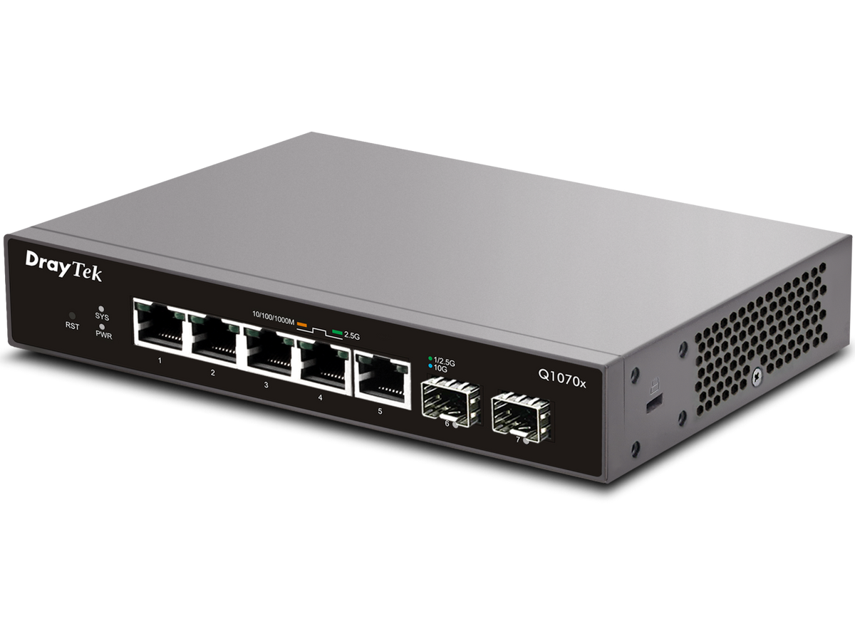 DrayTek VigorSwitch q1070x – official gallery image 3 (Q1070x-R)