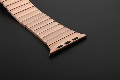 Luxury Stainless Steel Link Watch Strap | Compatible with Apple Watch 38mm to 42mm