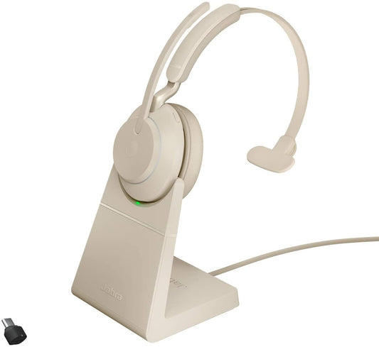 Jabra Evolve2 65 Wireless PC Headset USB-A Bluetooth | Microsoft Teams Certified